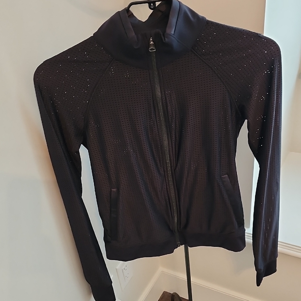 lululemon athletica Black Bomber Jacket